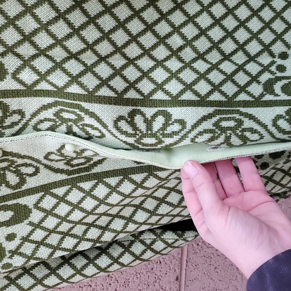 Vintage 100% Virgin Wool Catalina Jacquard Button Cardigan. - Picture 8 of 11